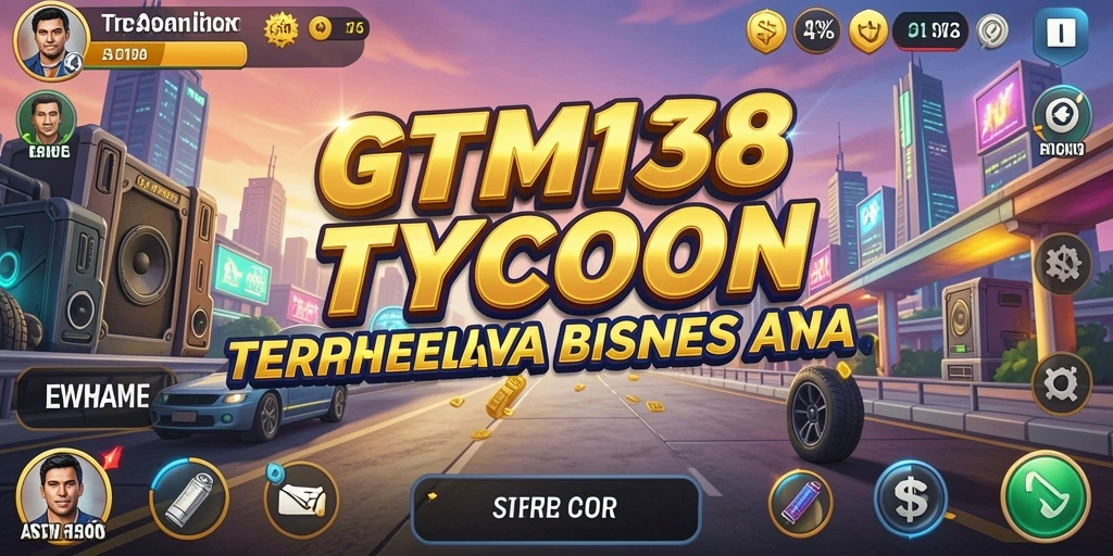 Tampilan menarik dari gameplay ATM138 yang menunjukkan manajemen bisnis yang dinamis.
