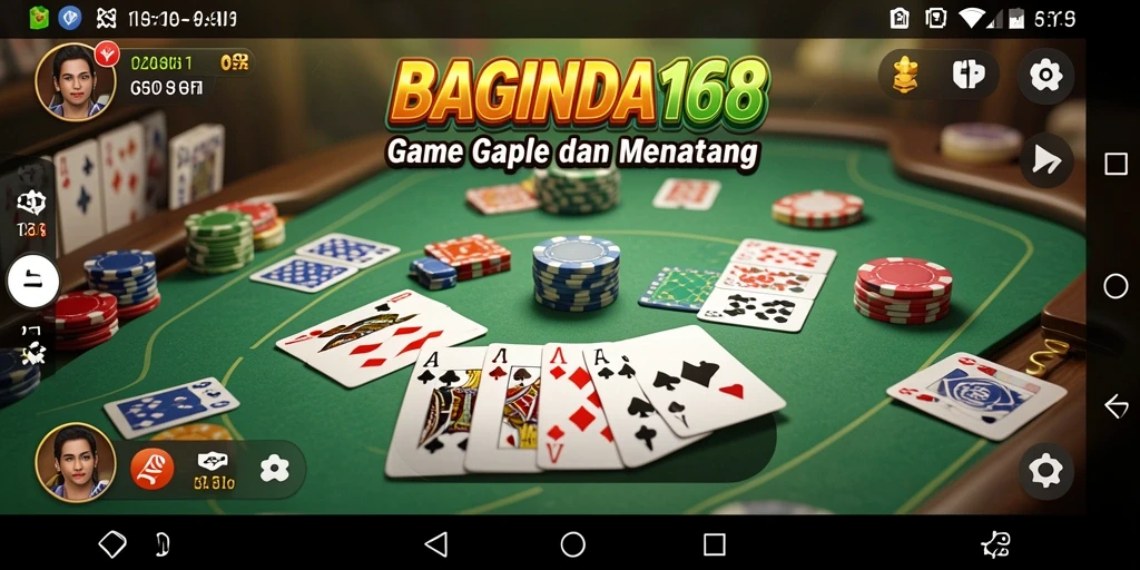 Tampilan gameplay seru dan interaktif dalam BAGINDA168.