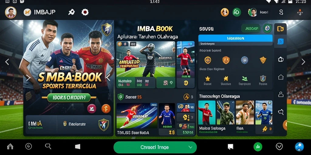 Screenshot menunjukkan tampilan intuitif dan gameplay menarik IMBAJP.