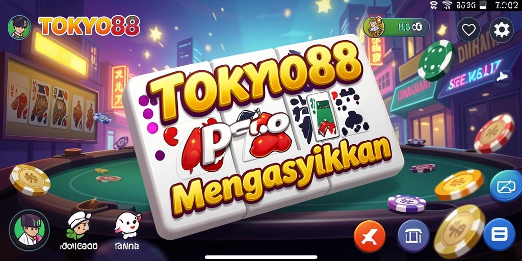 Screenshot gameplay TOKYO88 yang menampilkan momen seru permainan Domino.